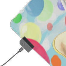 Load image into Gallery viewer, Black Clover Noelle Silva RGB LED Mouse Pad (Desk Mat)

