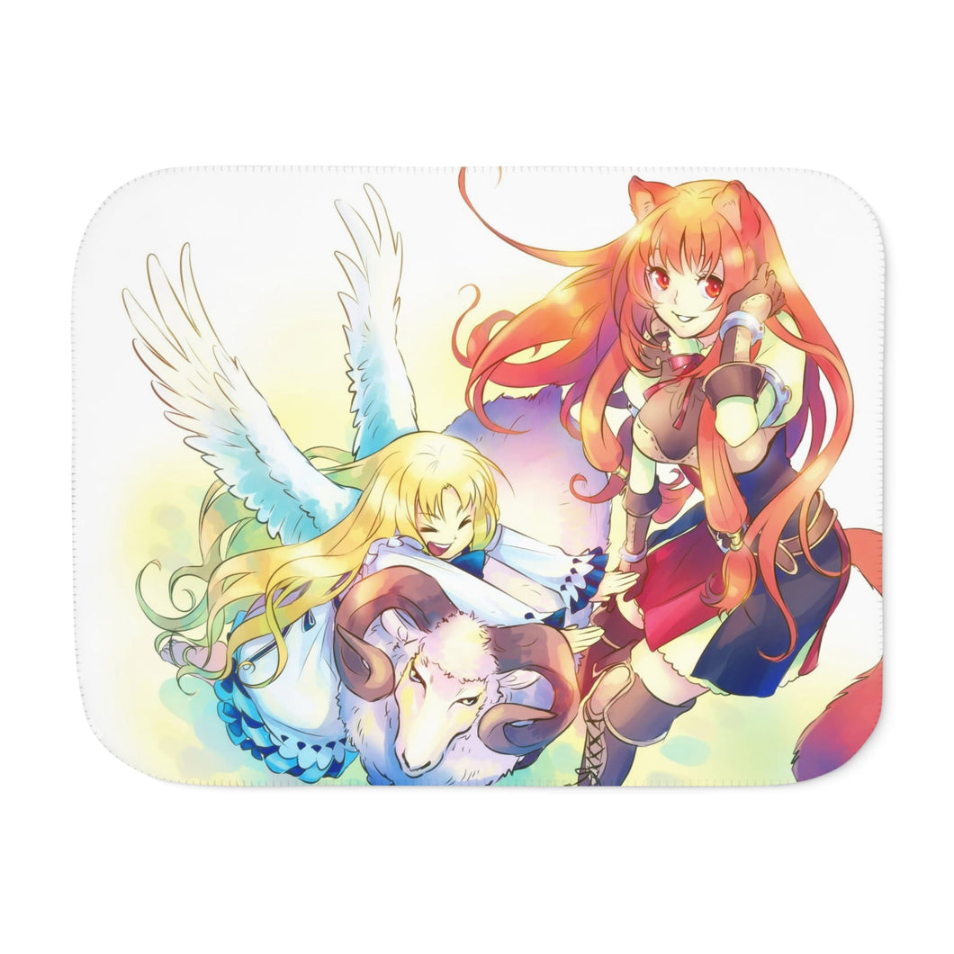 Raphtalia and Filo Sherpa Blanket