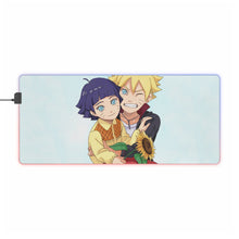 Load image into Gallery viewer, Boruto RGB LED Mouse Pad (Desk Mat)
