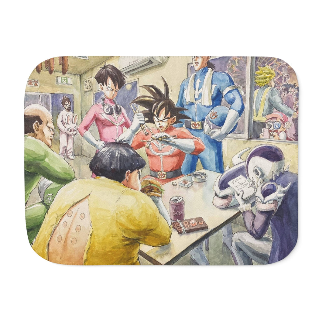 Anime Dragon Ball Sherpa Blanket
