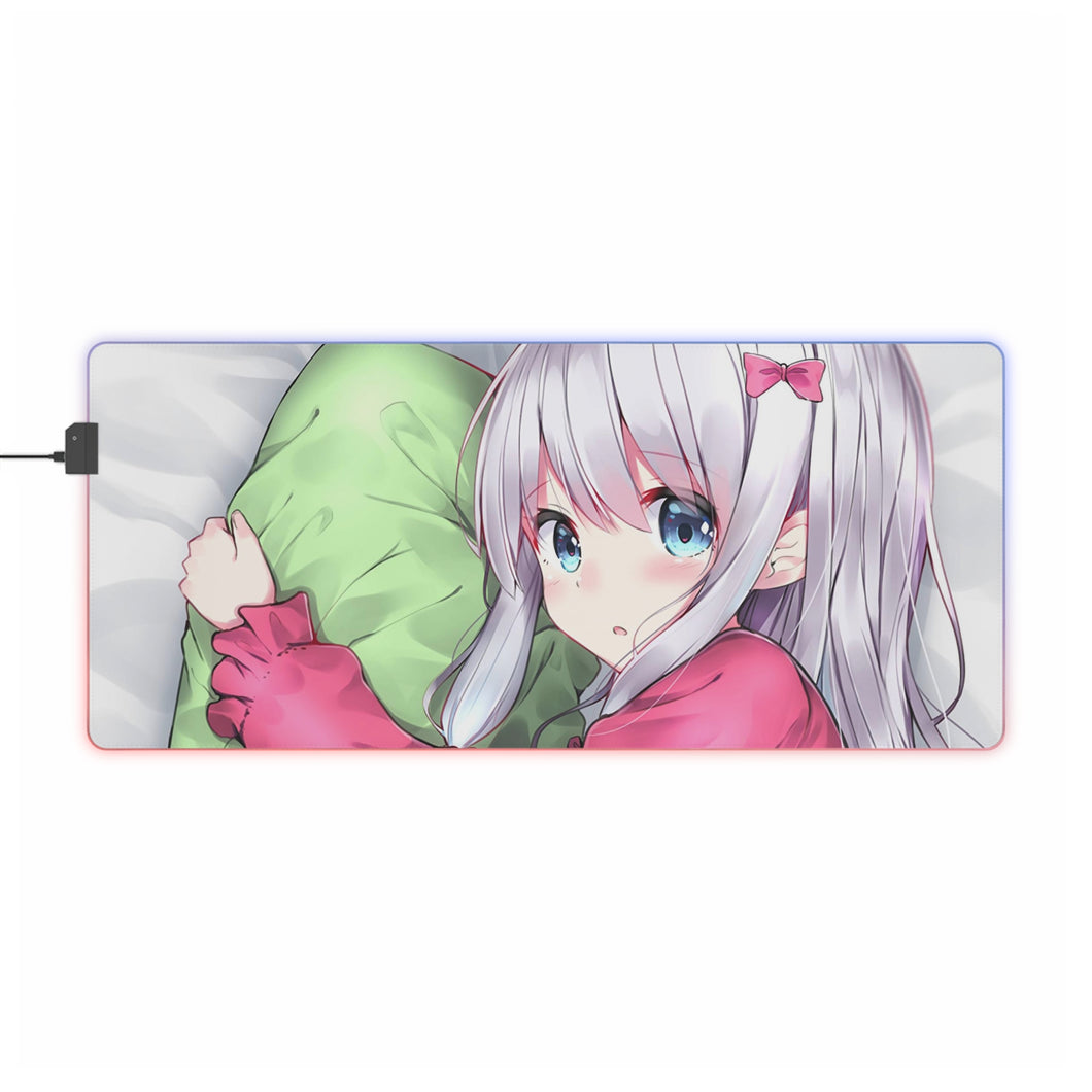 EroManga-Sensei RGB LED Mouse Pad (Desk Mat)