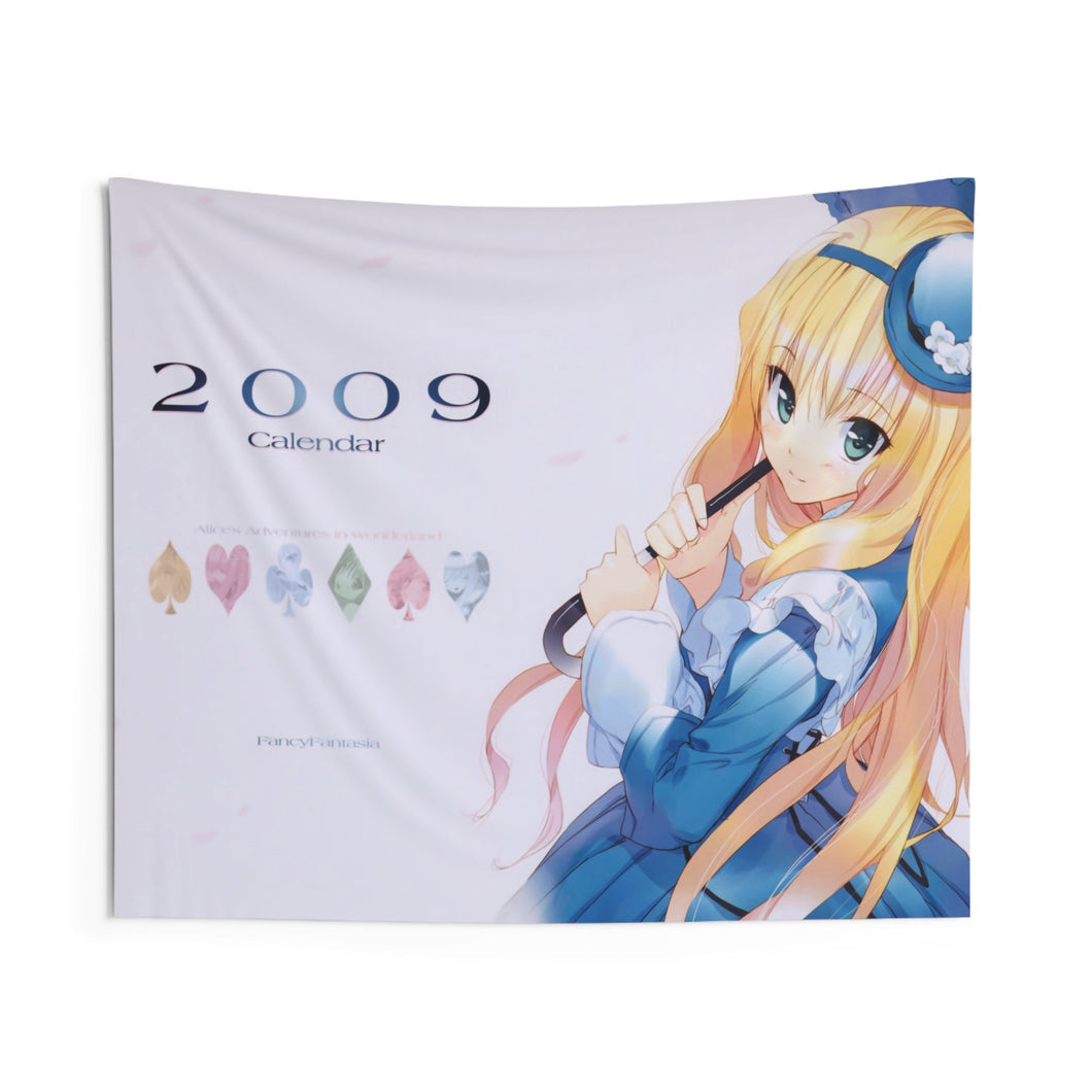 Anime Alice In Wonderland Indoor Wall Tapestry