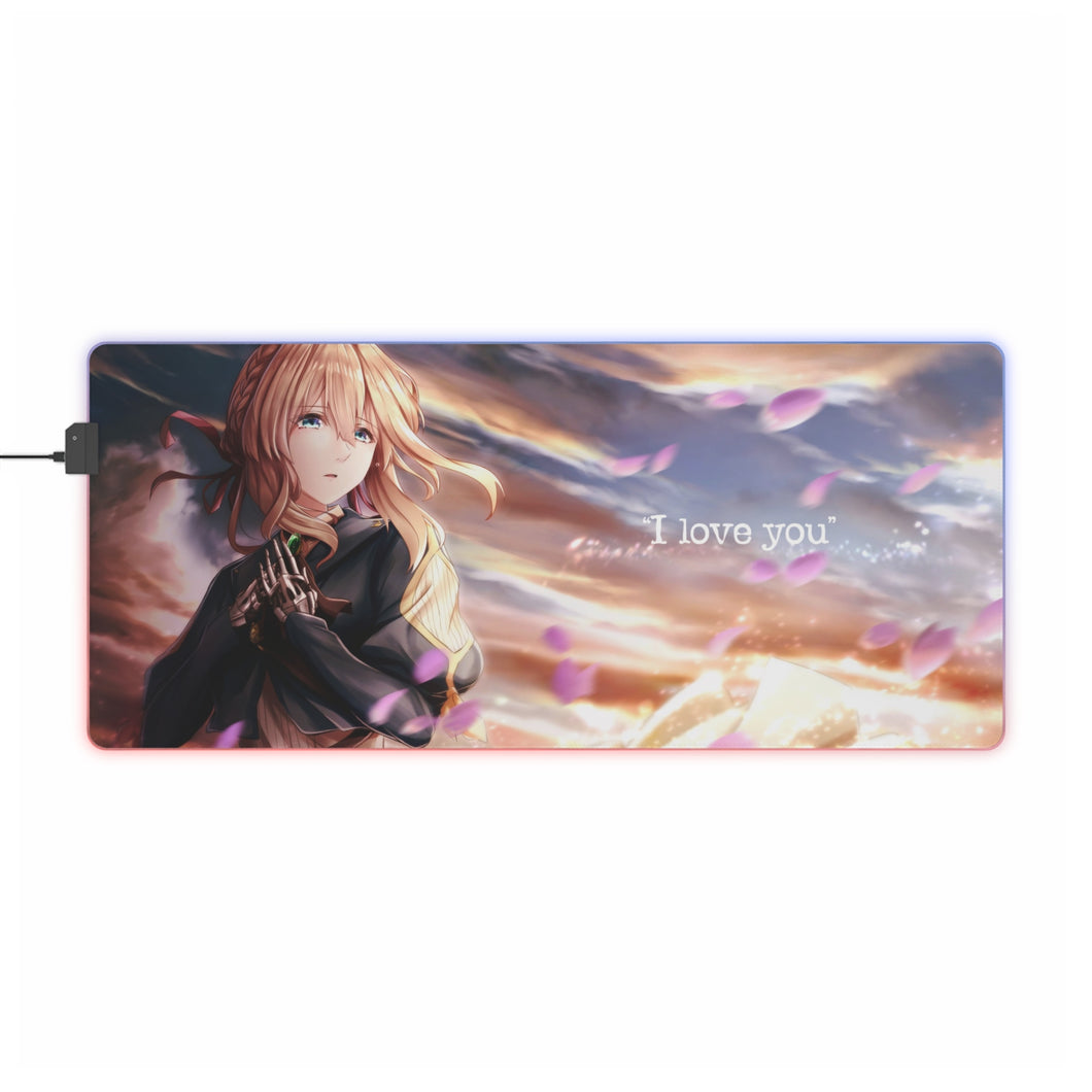 Violet Evergarden Violet Evergarden RGB LED Mouse Pad (Desk Mat)