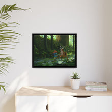 Load image into Gallery viewer, Anime Princess Mononoke Canvas Framed Art Print
