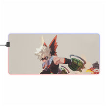 Load image into Gallery viewer, My Hero Academia Katsuki Bakugou RGB LED Mouse Pad (Desk Mat)
