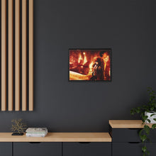 Load image into Gallery viewer, Makise Kurisu &amp; Rintaro Okabe Canvas Framed Art Print
