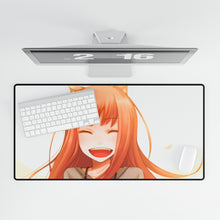 Load image into Gallery viewer, Anime Spice and Wolf Mouse Pad (Desk Mat)
