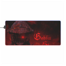 Load image into Gallery viewer, I'm not saving the world. I just kill goblins RGB LED Mouse Pad (Desk Mat)
