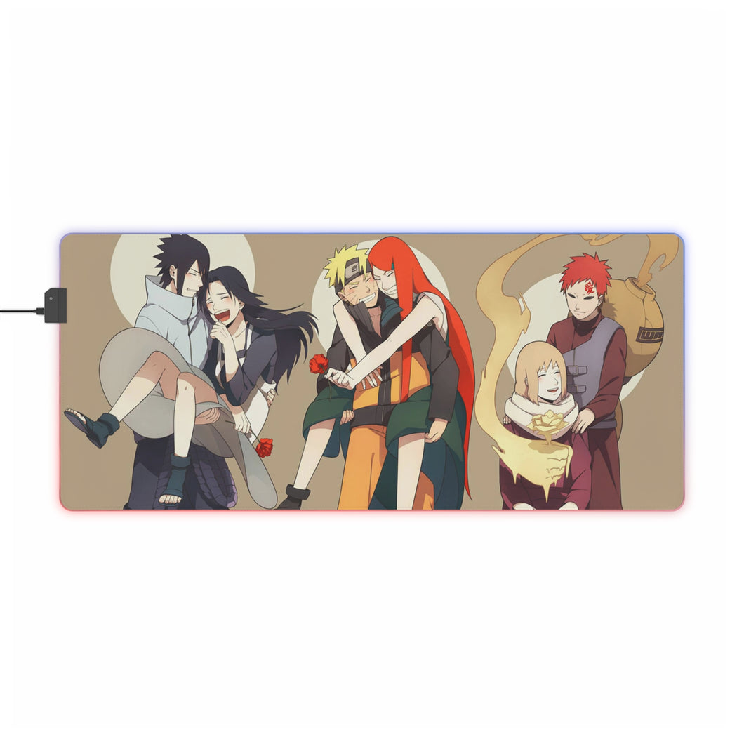 Anime Naruto RGB LED Mouse Pad (Desk Mat)