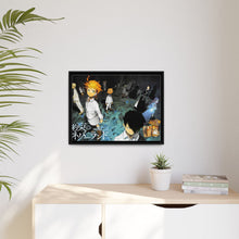 Load image into Gallery viewer, The Promised Neverland Ray, Norman, Emma, Phil, Isabella Canvas Framed Art Print
