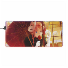 Load image into Gallery viewer, Gintama Kamui RGB LED Mouse Pad (Desk Mat)

