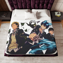 Load image into Gallery viewer, Rin,Yukio and Ryuji Sherpa Blanket

