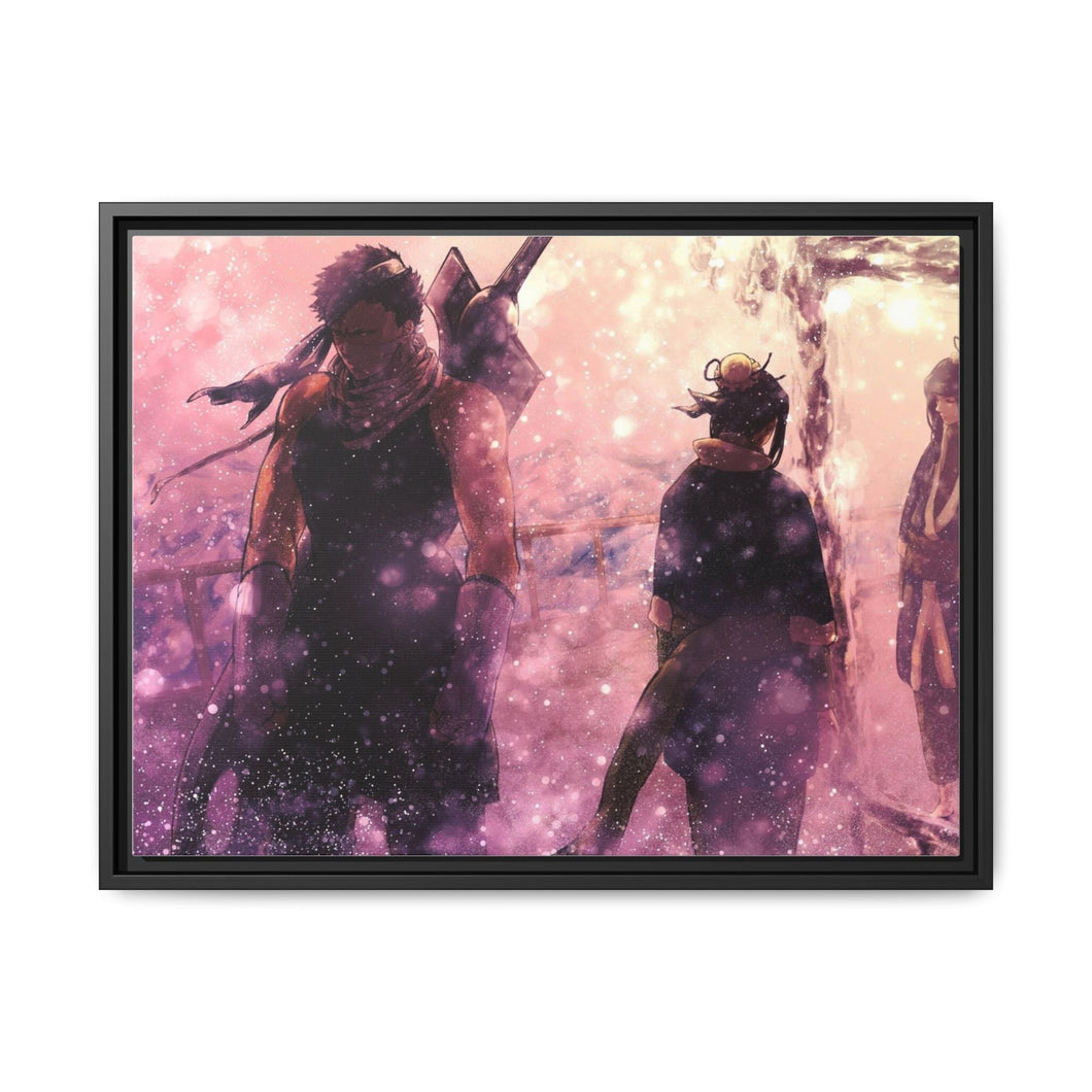 Zabuza & Haku Canvas Framed Art Print