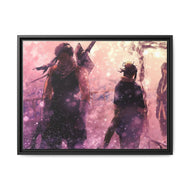 Zabuza & Haku Canvas Framed Art Print