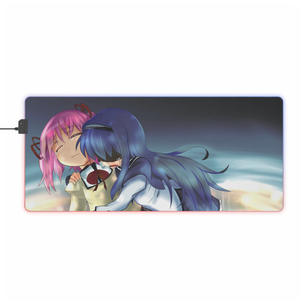Puella Magi Madoka Magica RGB LED Mouse Pad (Desk Mat)