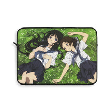 Load image into Gallery viewer, Eru Chitanda  Mayaka Ibara in the garden Laptop Sleeve
