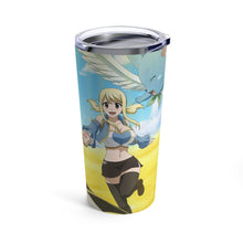 Load image into Gallery viewer, Fairy Tail Natsu Dragneel, Lucy Heartfilia, Happy Tumbler 20oz

