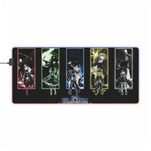 Load image into Gallery viewer, Black Rock Shooter Dead Master, Strength, Black Gold Saw, Chariot RGB LED Mouse Pad (Desk Mat)

