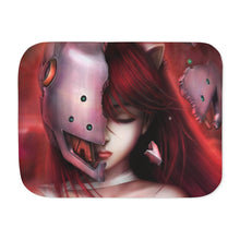 Load image into Gallery viewer, Anime Elfen Lied Sherpa Blanket
