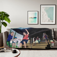 Load image into Gallery viewer, Anohana Sherpa Blanket
