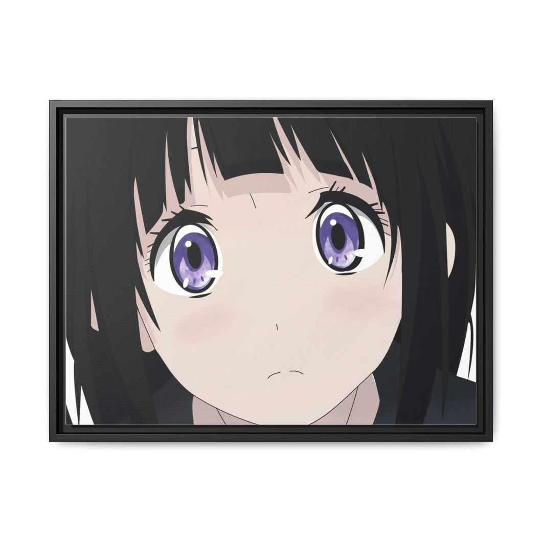 Eru Chitanda  Face Canvas Framed Art Print