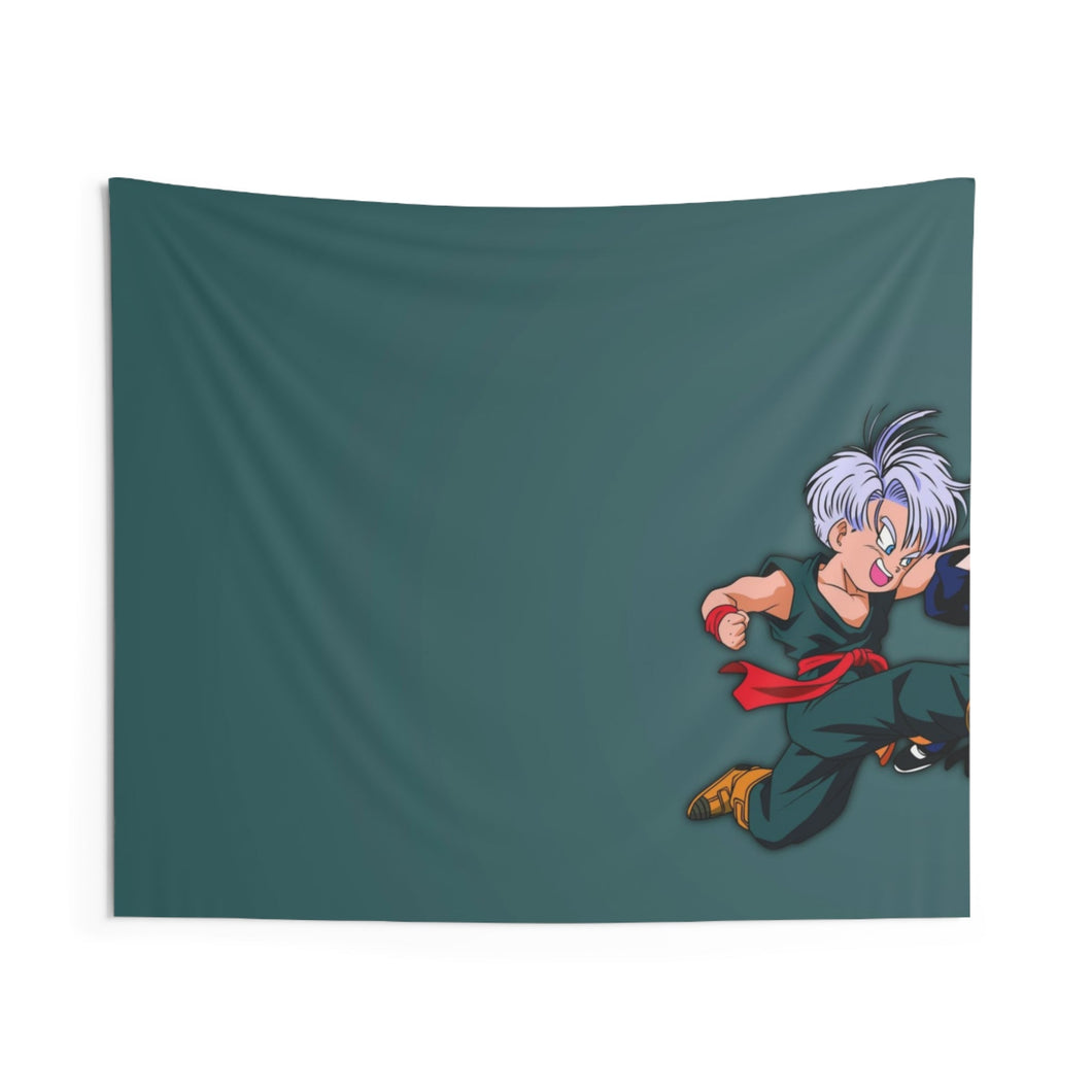 Trunks and Goten Indoor Wall Tapestry