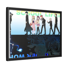 Load image into Gallery viewer, School Life &amp; Demons Canvas Framed Art Print
