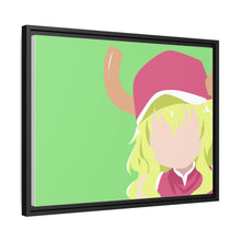Load image into Gallery viewer, ‎Quetzalcoatl - Maid Dragon Minimalist V1 Canvas Framed Art Print
