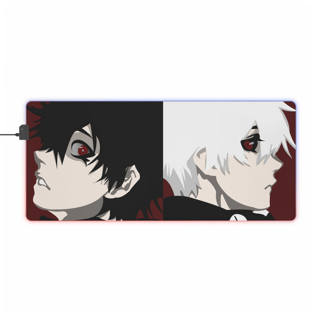 Anime Tokyo Ghoul RGB LED Mouse Pad (Desk Mat)