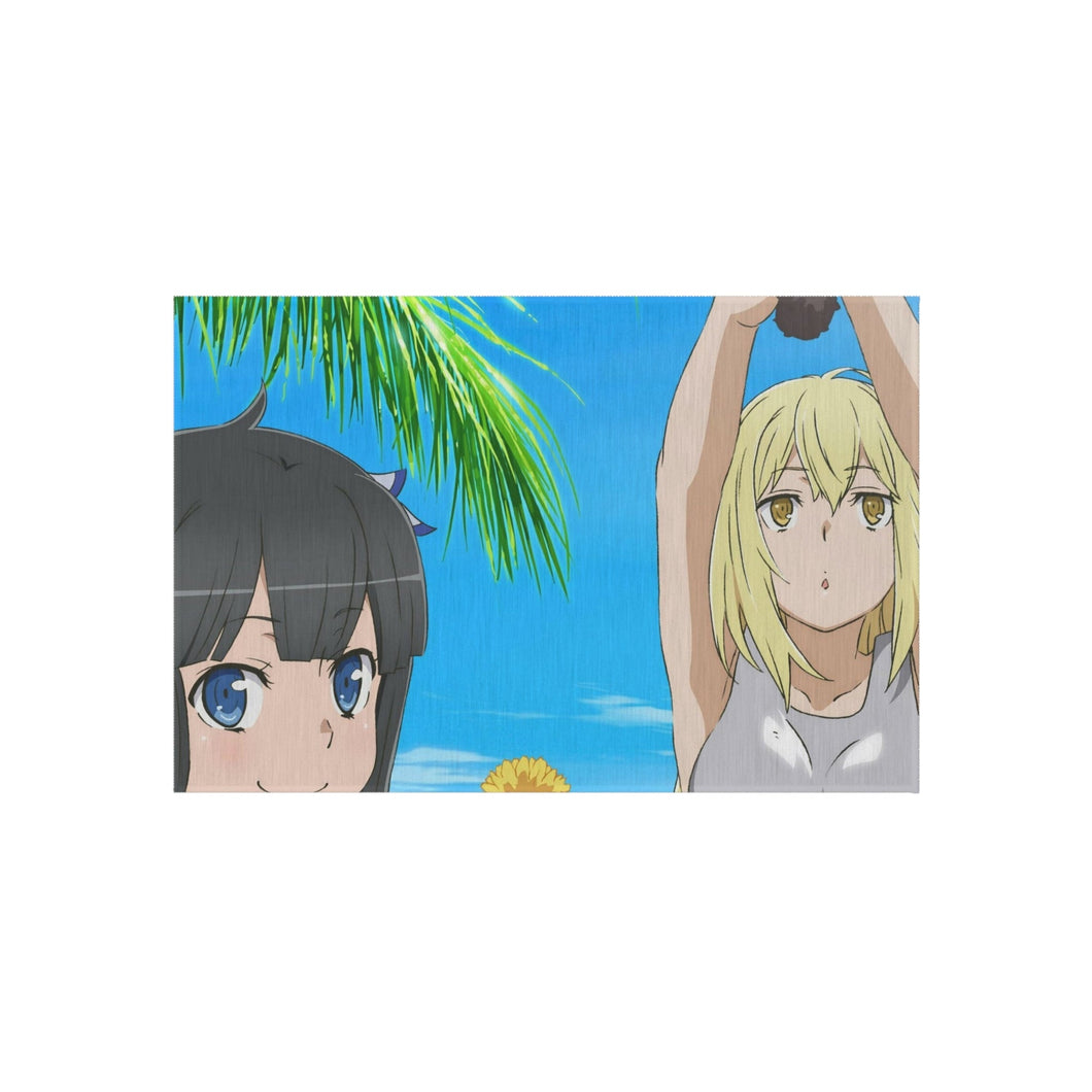 Is It Wrong to Try to Pick Up Girls in a Dungeon? Hestia Rug