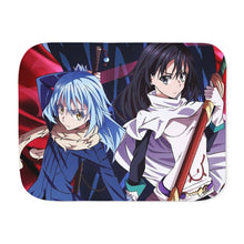 Load image into Gallery viewer, Rimuru Tempest and Shizue Izawa Sherpa Blanket
