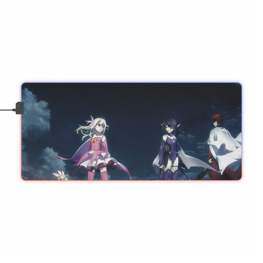 Fate/kaleid liner Prisma Illya RGB LED Mouse Pad (Desk Mat)