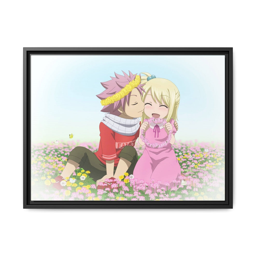 Anime Fairy Tail Canvas Framed Art Print