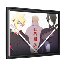 Load image into Gallery viewer, Boruto, Sasuke &amp; Naruto Canvas Framed Art Print
