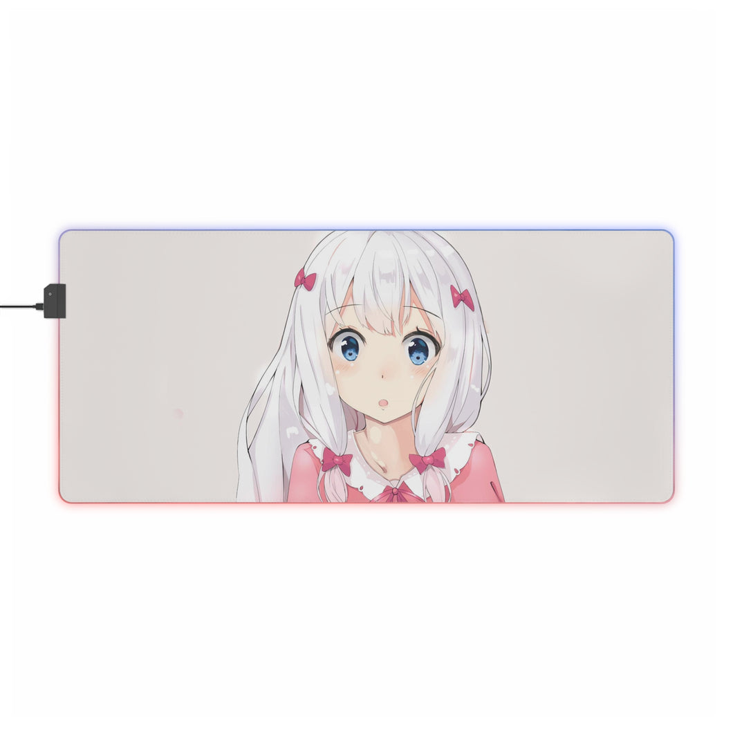 EroManga-Sensei RGB LED Mouse Pad (Desk Mat)