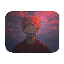 Load image into Gallery viewer, Anime Jujutsu Kaisen Sherpa Blanket
