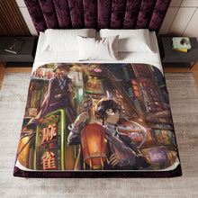 Load image into Gallery viewer, Anime Bungou Stray Dogs Sherpa Blanket
