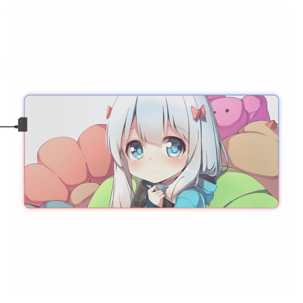 EroManga-Sensei RGB LED Mouse Pad (Desk Mat)