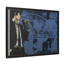 Load image into Gallery viewer, Shinya Kogami Holding a cigarette Canvas Framed Art Print

