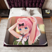 Load image into Gallery viewer, Chika Fujiwara Sherpa Blanket
