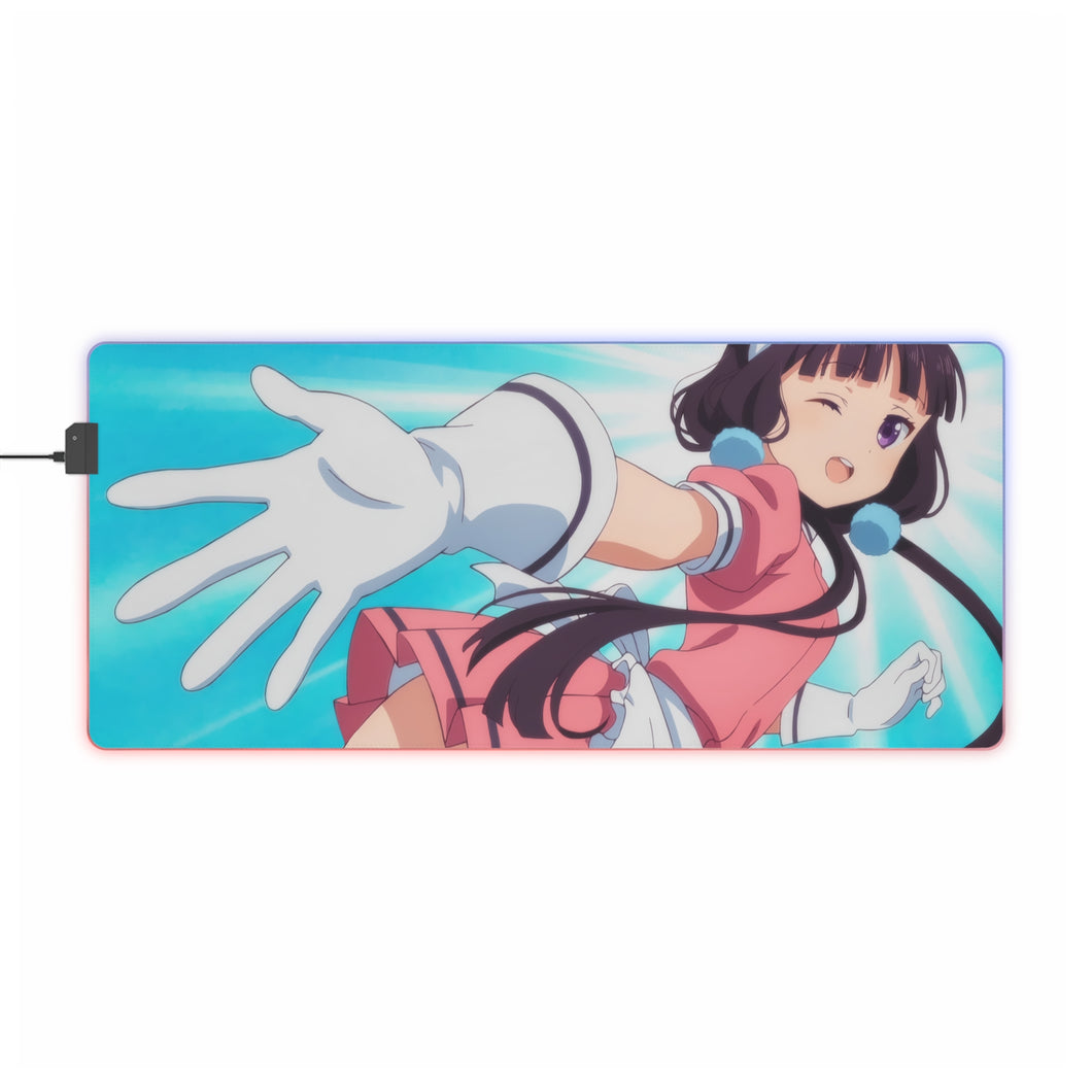 Blend S Maika Sakuranomiya RGB LED Mouse Pad (Desk Mat)