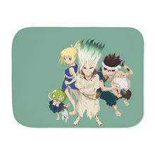 Load image into Gallery viewer, Anime Dr. Stone Sherpa Blanket
