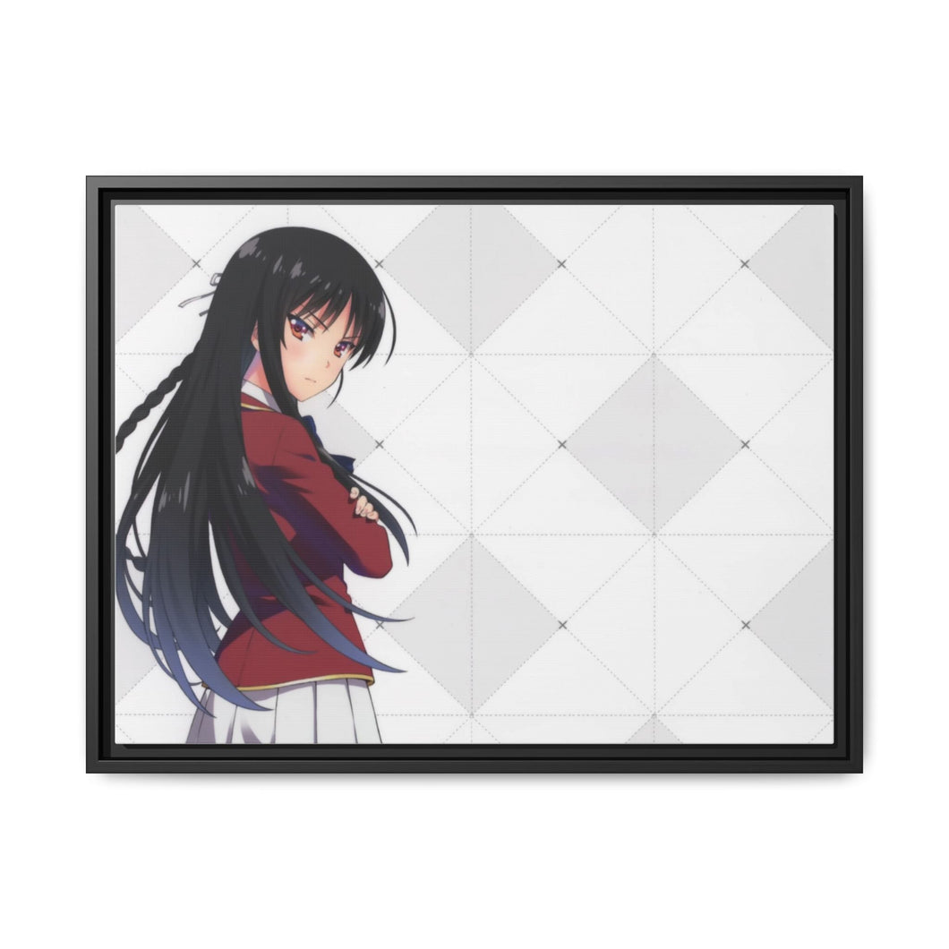 Classroom of the Elite Suzune Horikita Canvas Framed Art Print