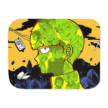 Load image into Gallery viewer, Mob Psycho 100 Shigeo Kageyama, Ritsu Kageyama Sherpa Blanket
