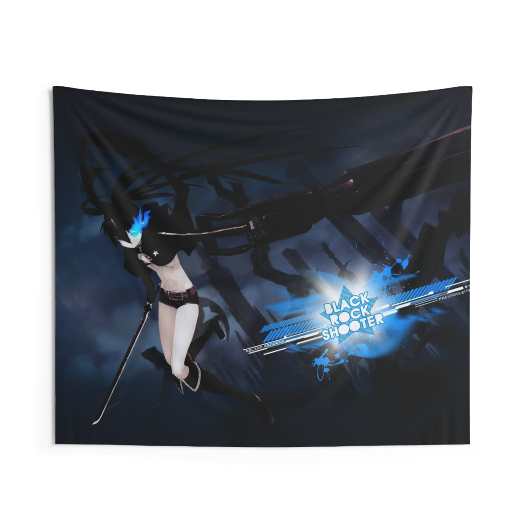 Black Rock Shooter Indoor Wall Tapestry