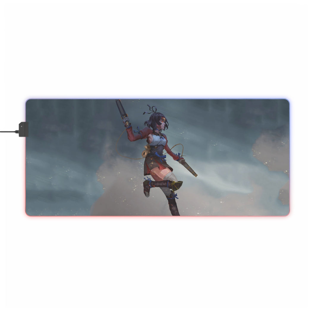 Kabaneri Of The Iron Fortress RGB LED Mouse Pad (Desk Mat)