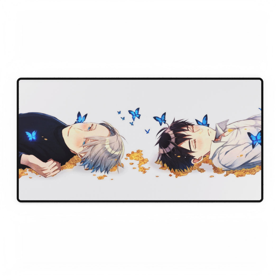 Yuri!!! On Ice Victor Nikiforov, Yuuri Katsuki Mouse Pad (Desk Mat)