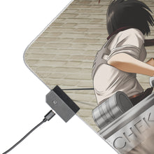 Load image into Gallery viewer, Mikasa VS Female Titan RGB LED Mouse Pad (Desk Mat)
