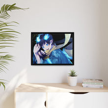 Load image into Gallery viewer, Blue Exorcist Canvas Framed Art Print
