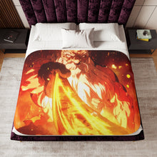 Load image into Gallery viewer, Dr. Stone Kaseki Sherpa Blanket
